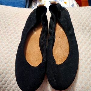 Black toms flat brand new